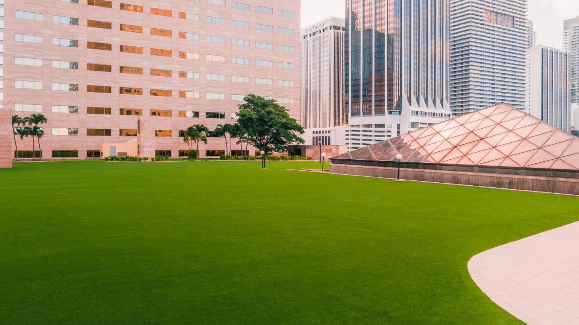 InterContinental Miami, an IHG Hotel Esterno foto The lawn at the Bank of America Center
